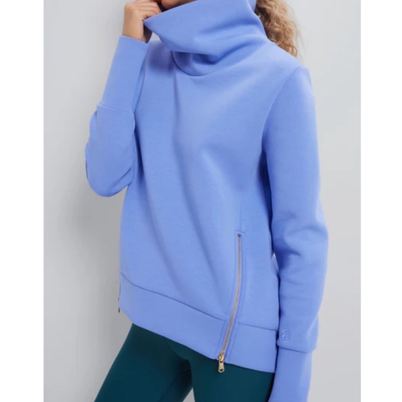 Addison Bay Tops - Addison Bay Tuckernuck Polished Double Knit Zip Everyday Pullover- SEE NOTE